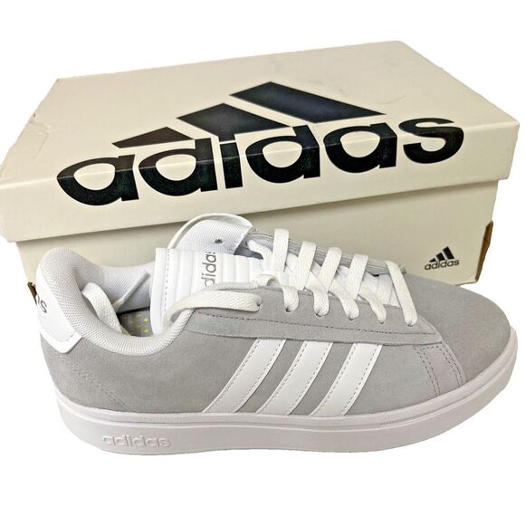 adidas Shoes - New Adidas Womens Grand Court Alpha Gray Tennis Shoes Size 7 Leather Athleisure